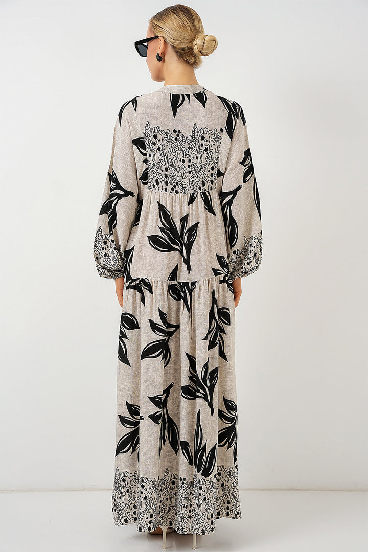 Bigdart Robe de Prêt-à-Porter à Motifs 2423 - f.Griss