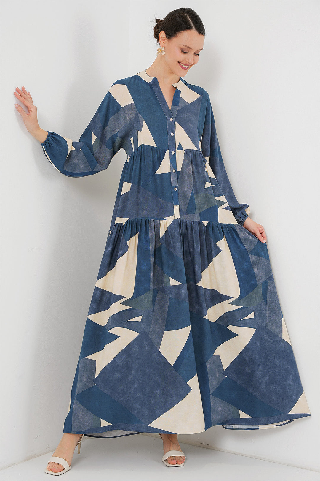 Bigdart 2423 Robe de mode authentique - k. Indigo