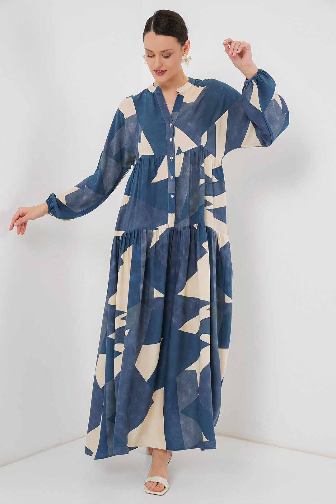 Bigdart 2423 Robe de mode authentique - k. Indigo
