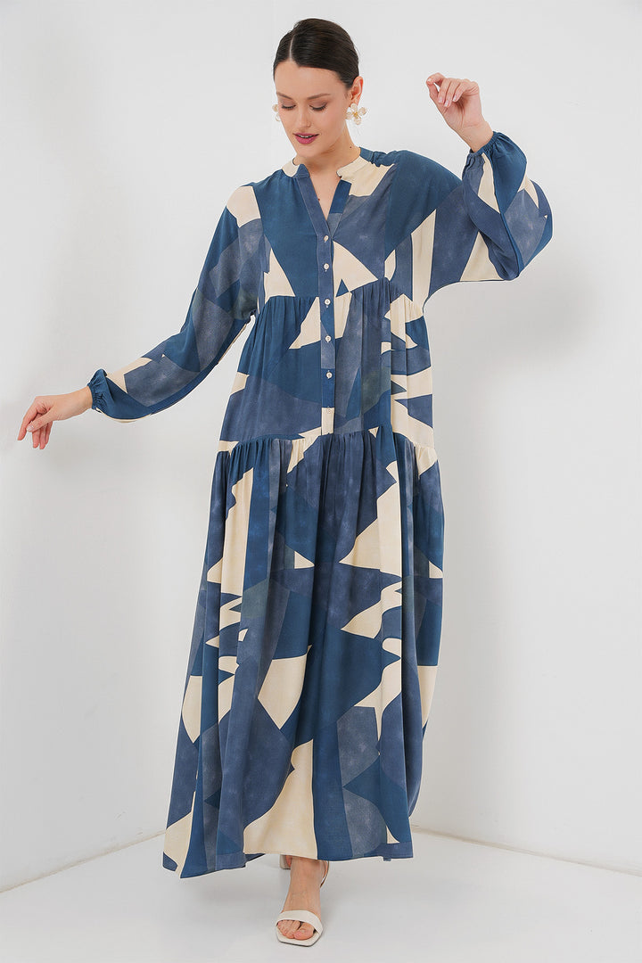 Bigdart 2423 Robe de mode authentique - k. Indigo
