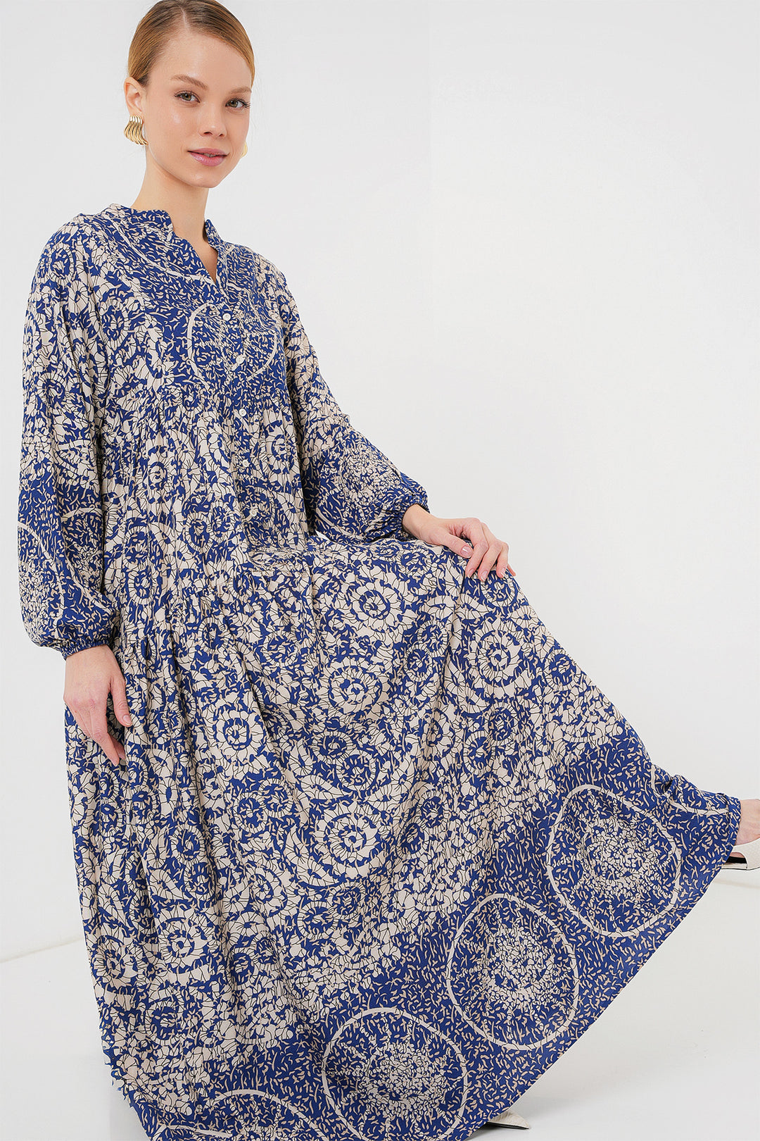 Bigdart 2423 Robe de mode authentique - Bleu marine 7
