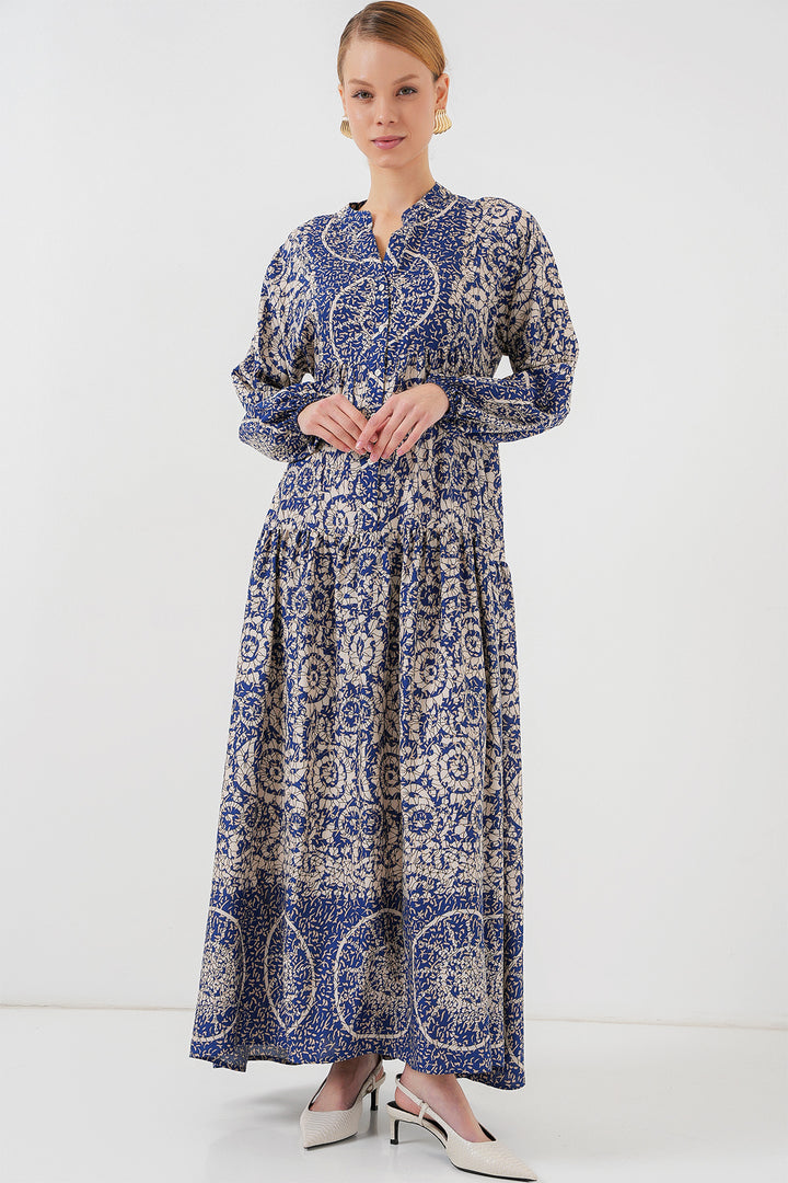 Bigdart 2423 Robe de mode authentique - Bleu marine 7