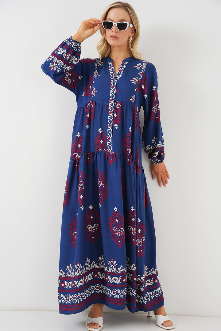 Bigdart 2423 Robe de mode authentique - Pétrole 1