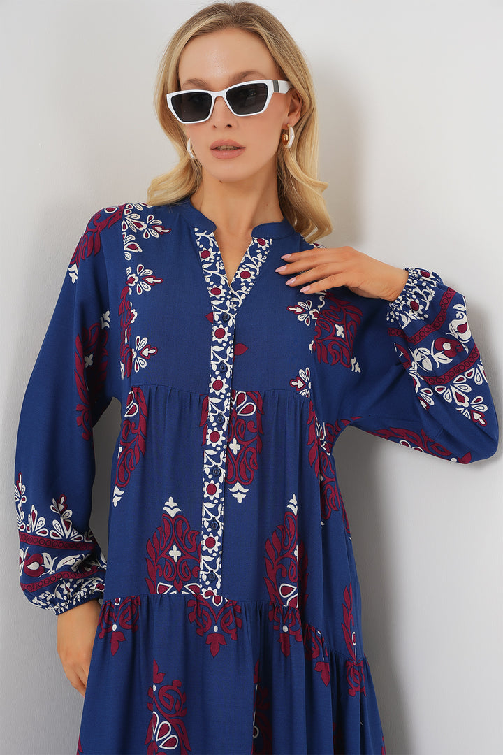 Bigdart 2423 Robe de mode authentique - Pétrole 1