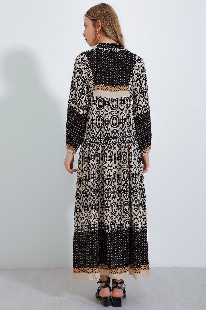Bigdart 2423 Robe de mode authentique - Noir4