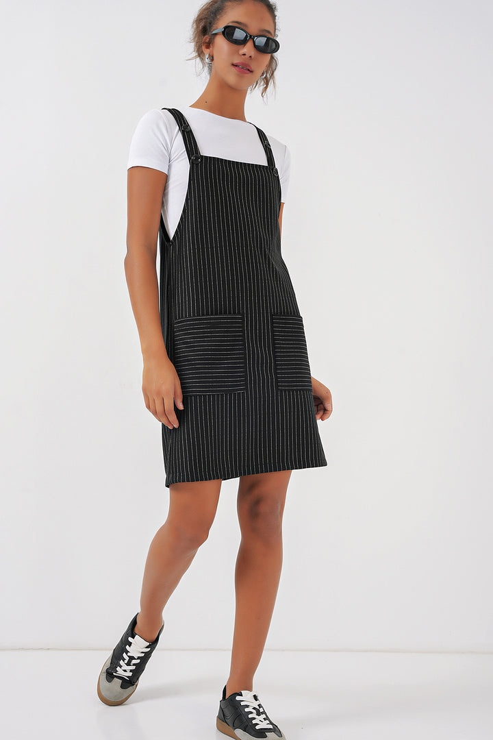Bigdart 2440 Mini Salopette Robe - Noir