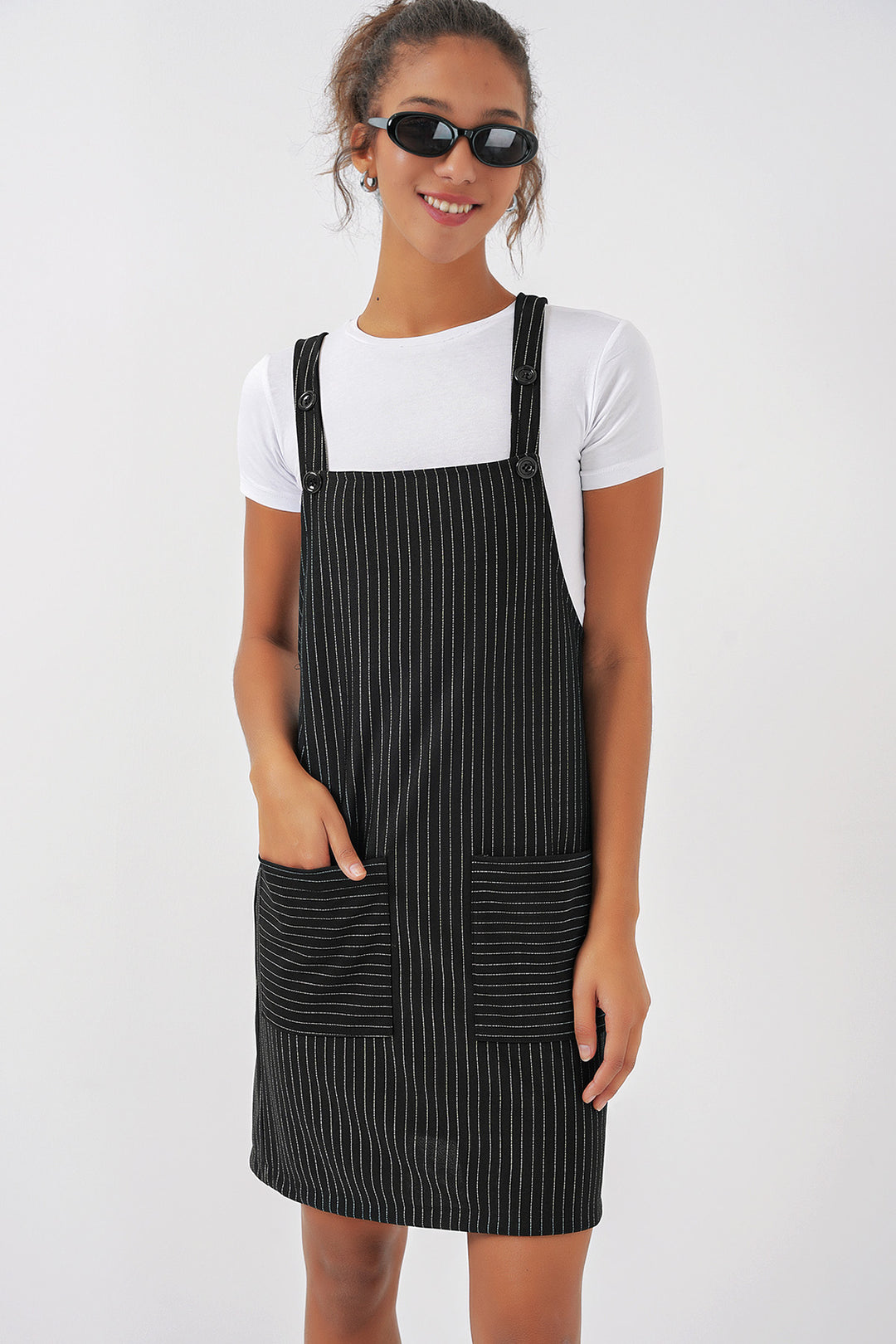 Bigdart 2440 Mini Salopette Robe - Noir