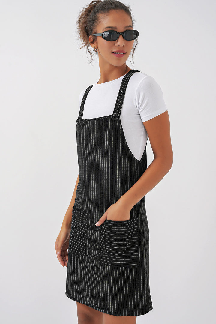 Bigdart 2440 Mini Salopette Robe - Noir