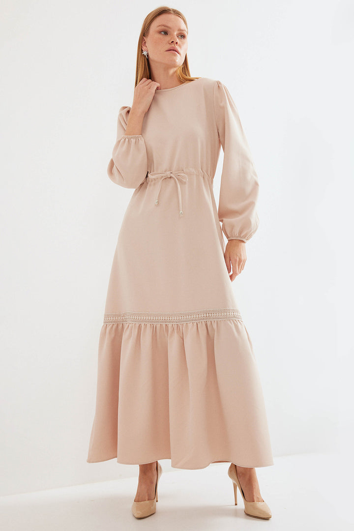 Bigdart Robe longue 2483 - Crème