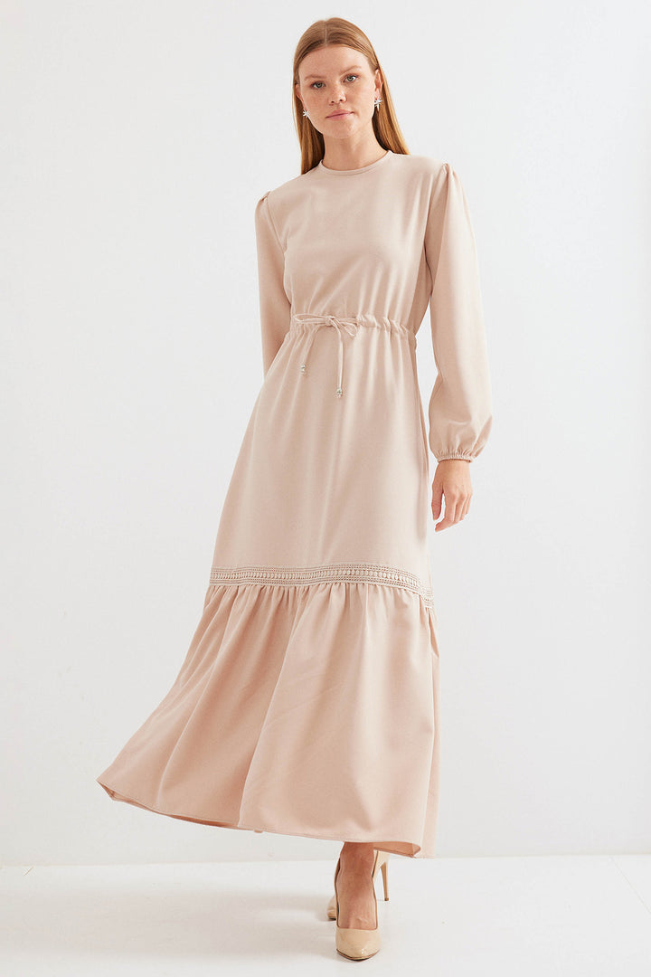 Bigdart Robe longue 2483 - Crème