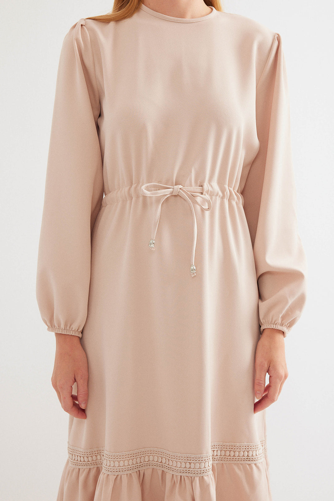 Bigdart Robe longue 2483 - Crème