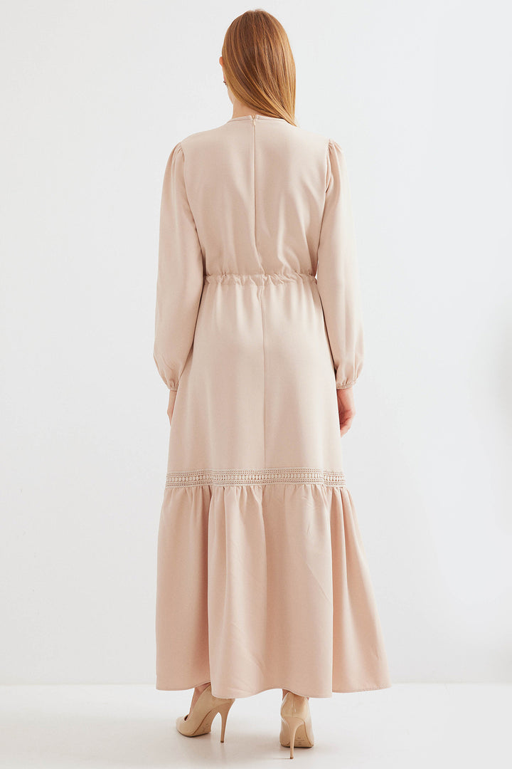 Bigdart Robe longue 2483 - Crème