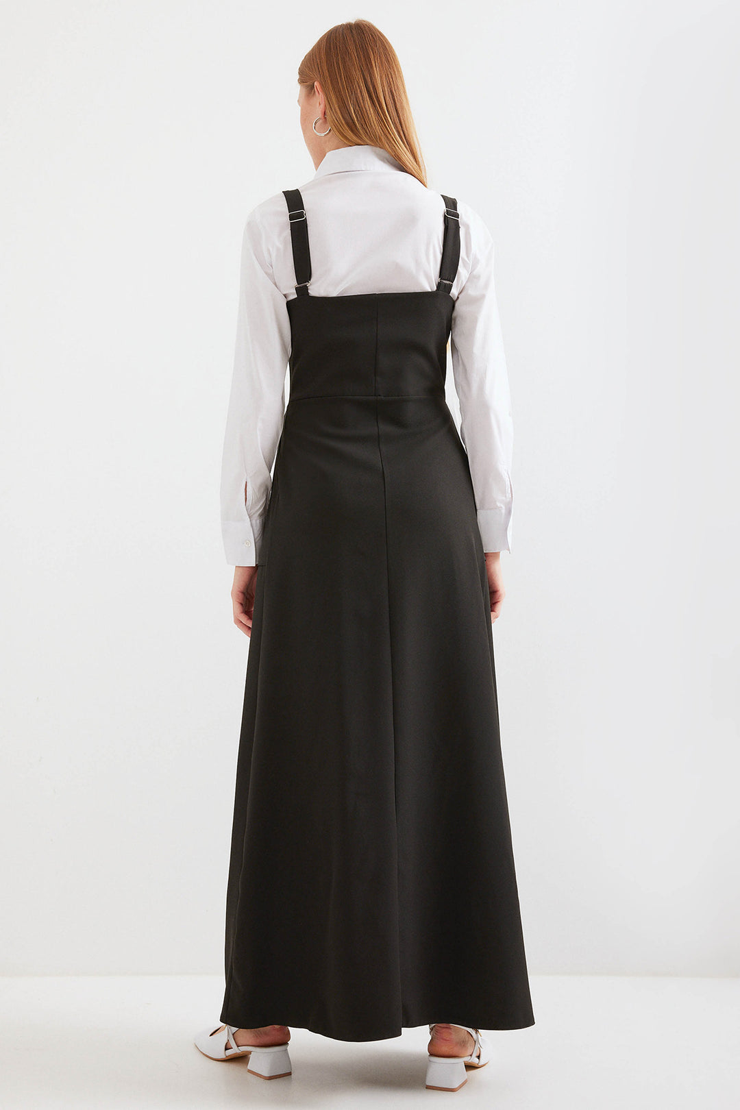 Bigdart 2490 Robe salopette longue - Noir