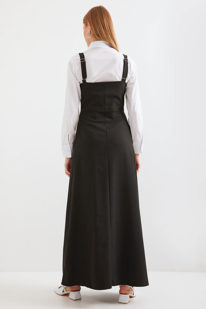 Bigdart 2490 Robe salopette longue - Noir