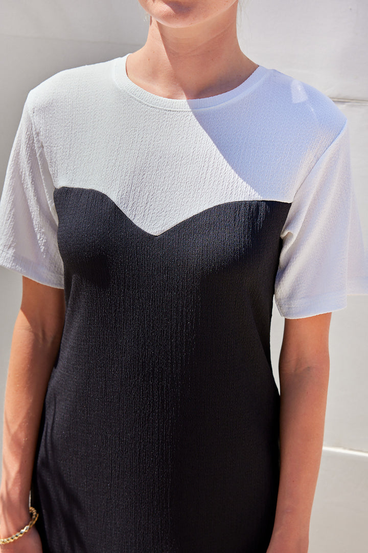 Bigdart 2505 Robe Tricot d'Été - Noir