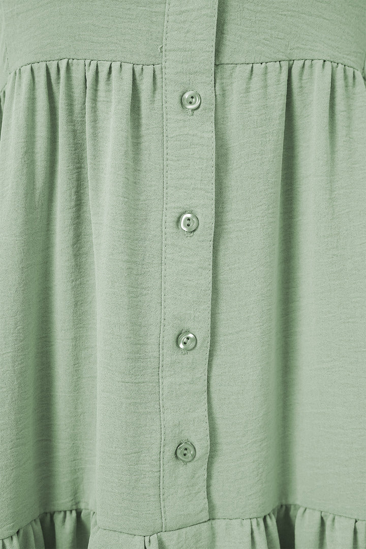 Bigdart 2527 Robe longue de hijab pour femme - e.Vert