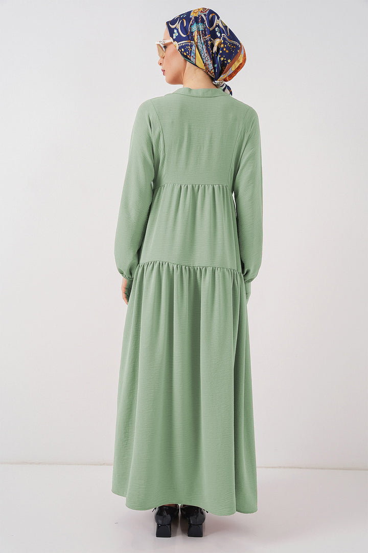 Bigdart Robe longue de hijab pour femmes 2527 - Vert clair
