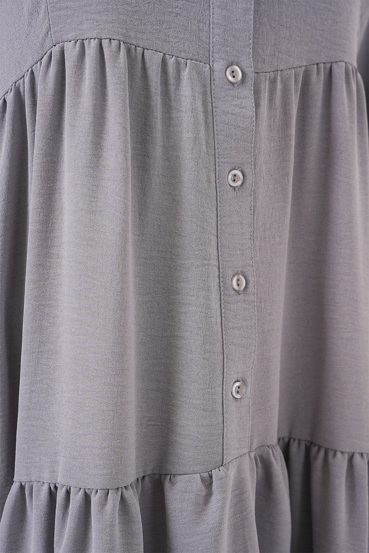 Bigdart Robe longue femme en hijab 2527 - Gris