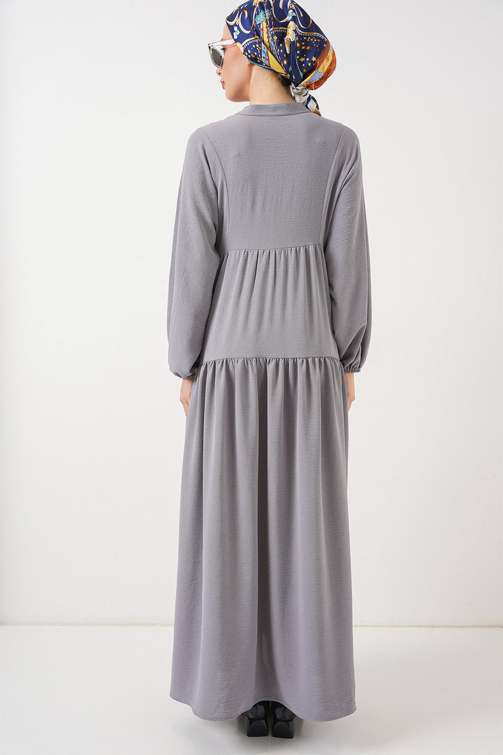 Bigdart Robe longue femme en hijab 2527 - Gris