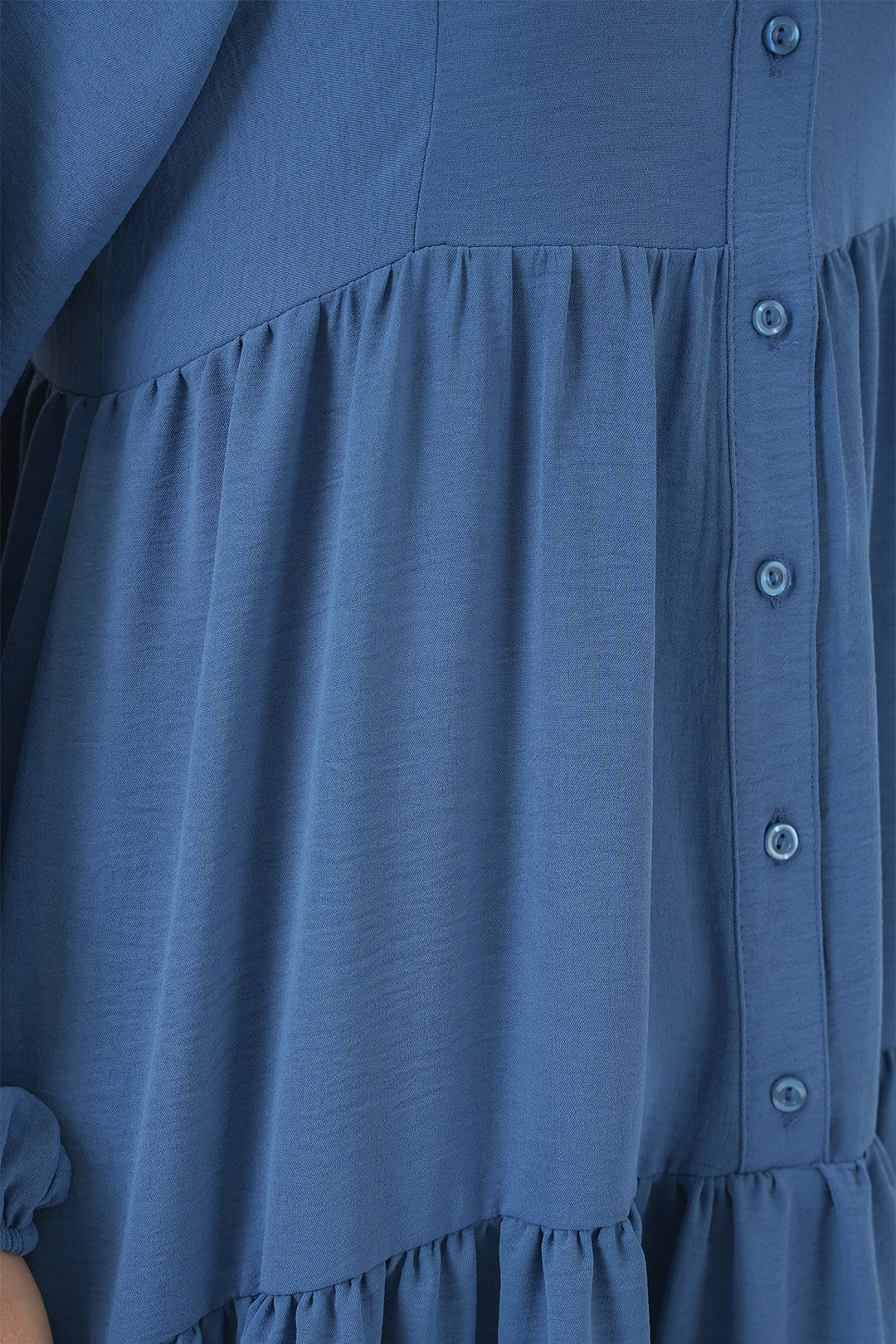 Bigdart Robe longue de hijab pour femme 2527 - Indigo