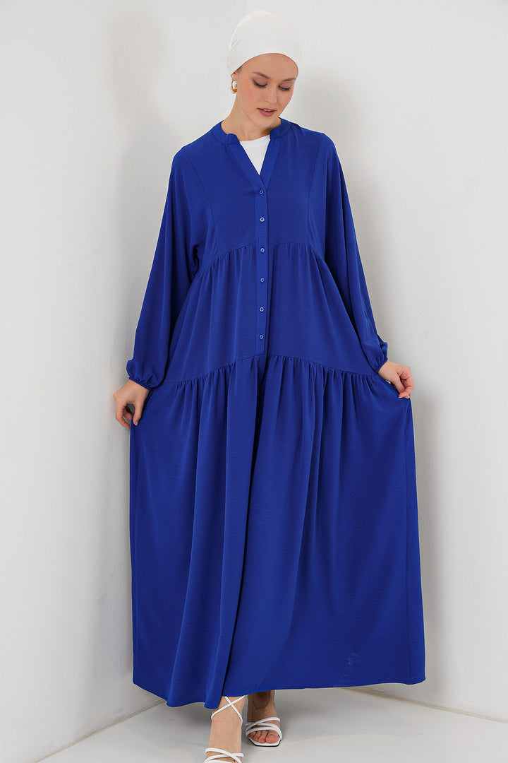 Bigdart Robe de hijab longue pour femmes 2527 - Bleu roi