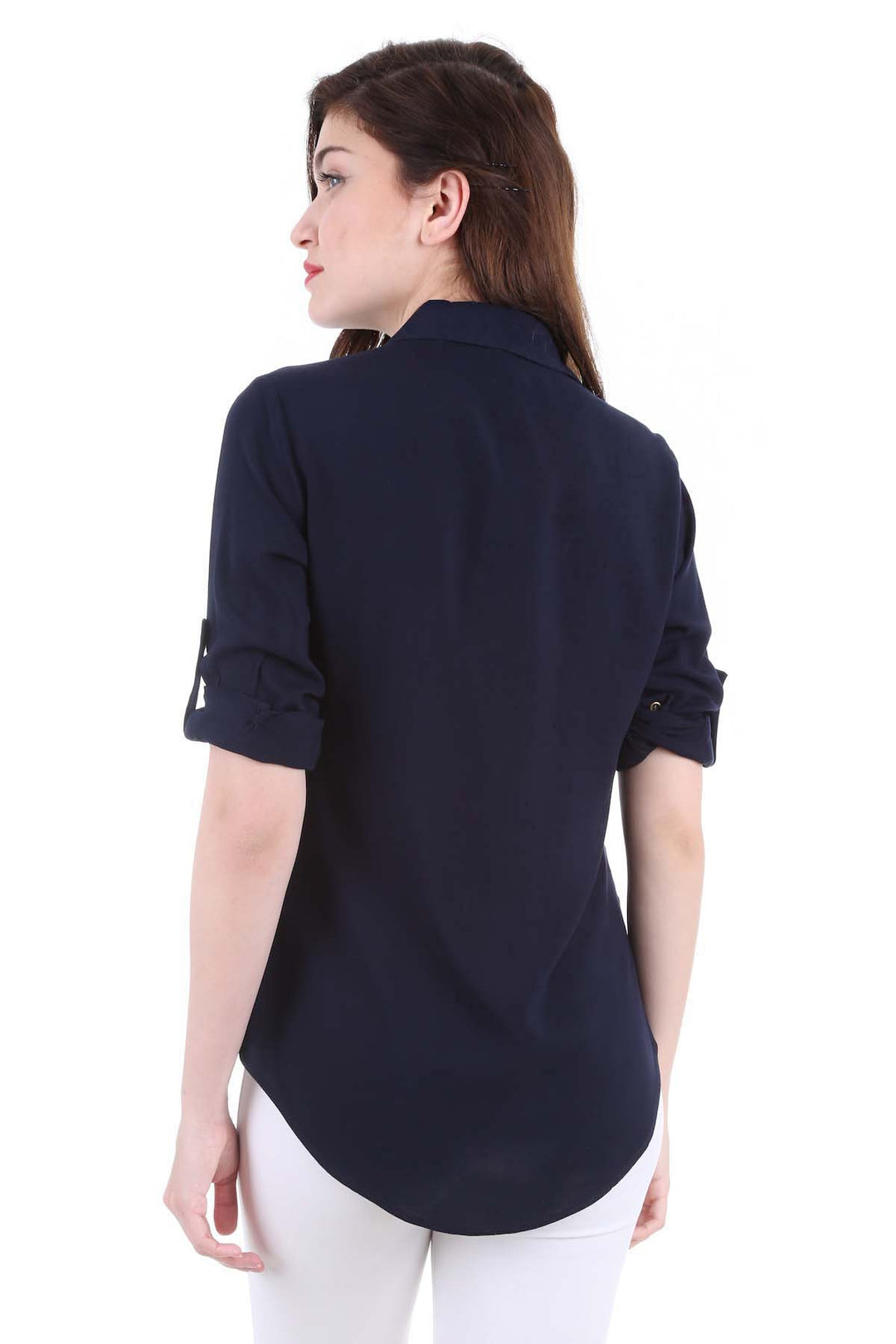 Bigdart 3428 CHEMISE À POCHE DOUBLE - Bleu marine