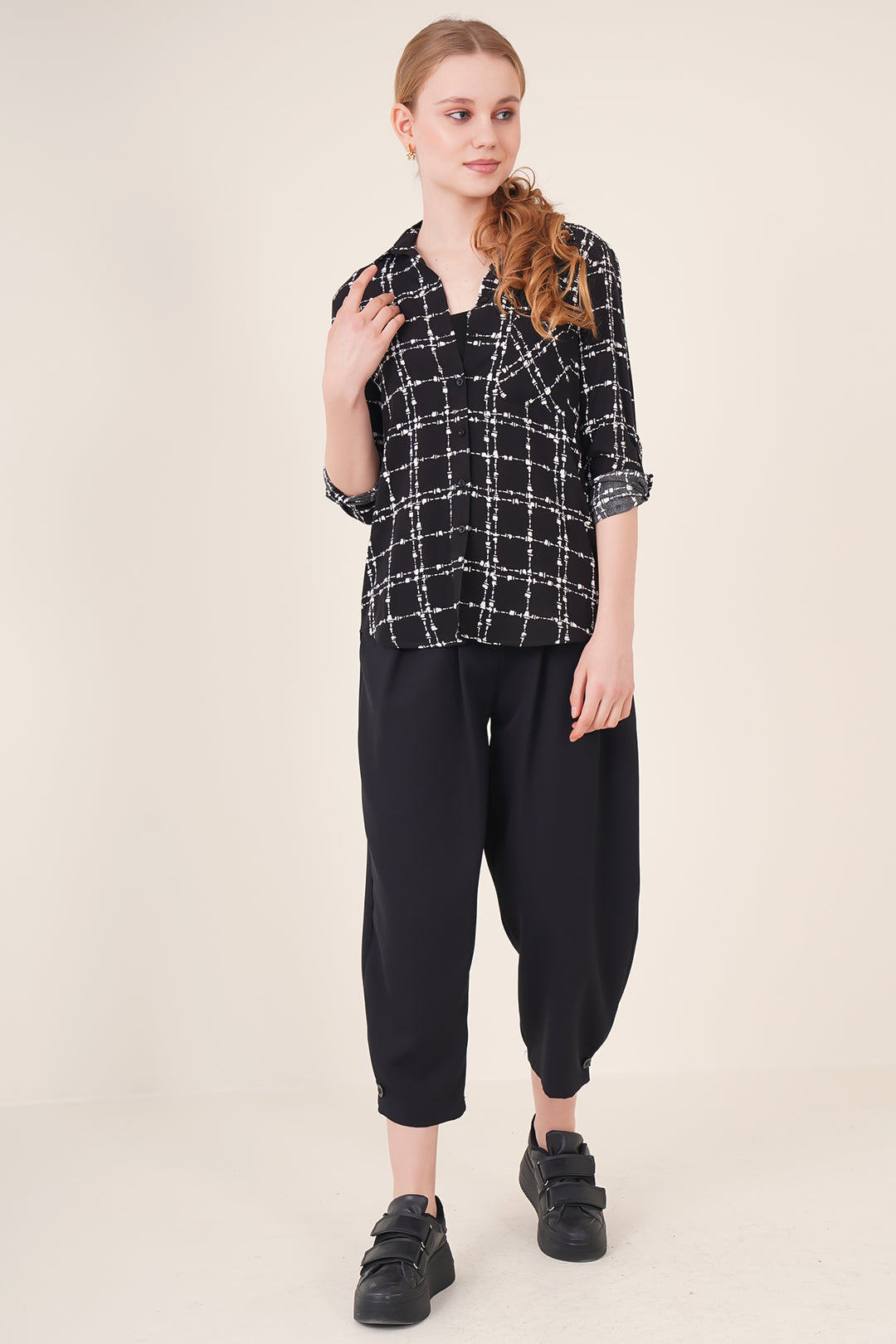 Bigdart 3639 Chemise à poche unique - Noir