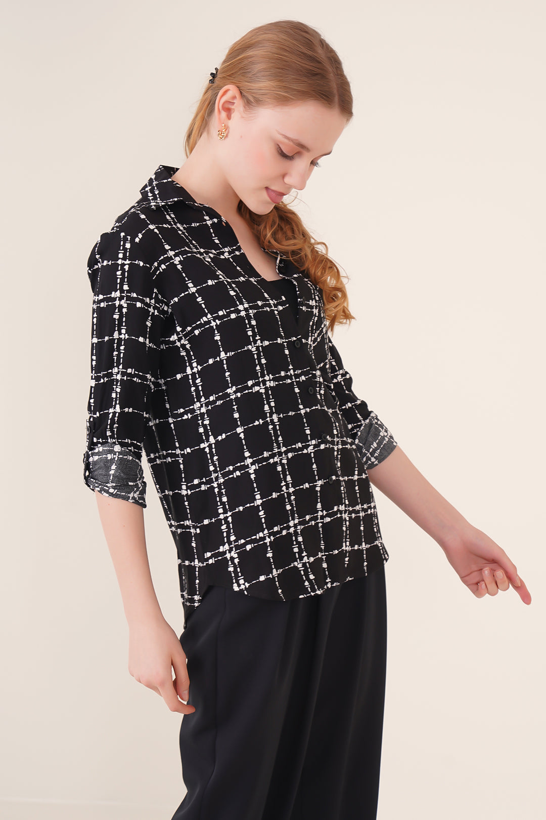Bigdart 3639 Chemise à poche unique - Noir