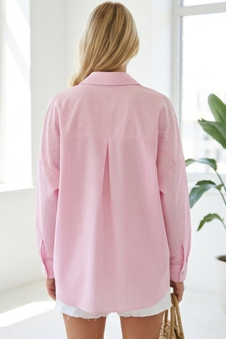 Bigdart 3900 Chemise oversize rayée - y.Rose