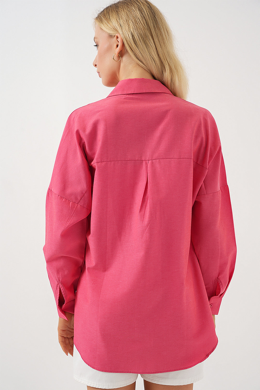Bigdart Chemise basique oversize longue 3900 - nar