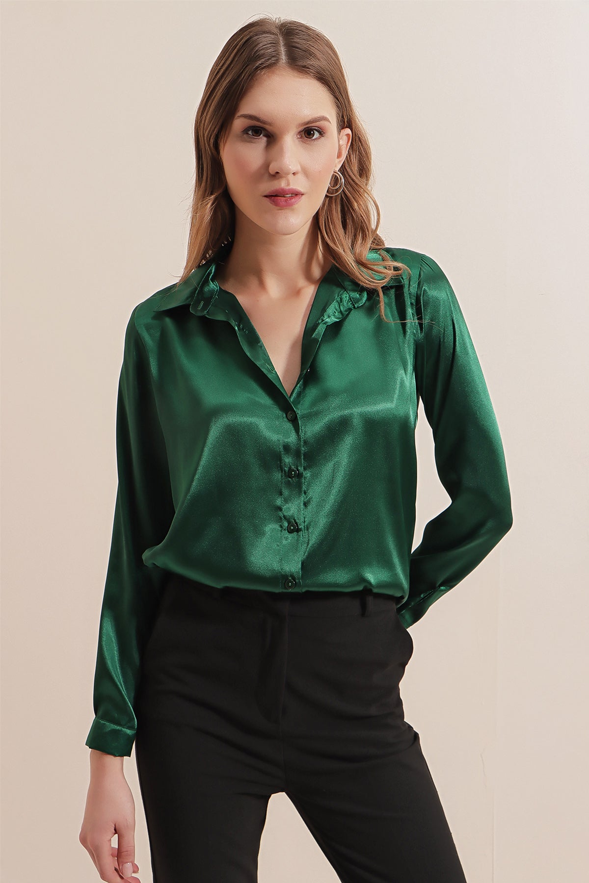 bigdart chemise vert royal femme