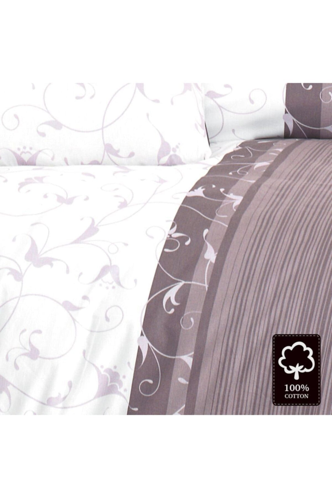 Maxhomen Ensemble de literie double Magnolia - Violet