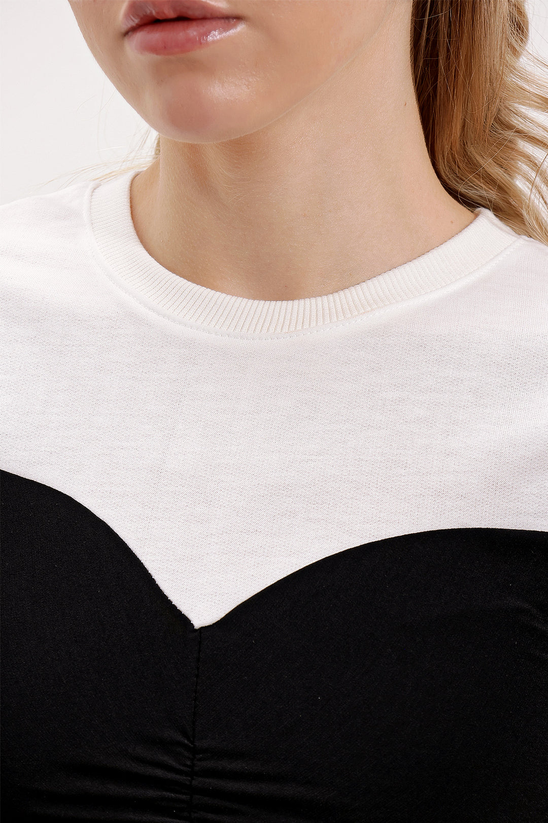 Bigdart 4314 T-shirt basique froncé - Noir