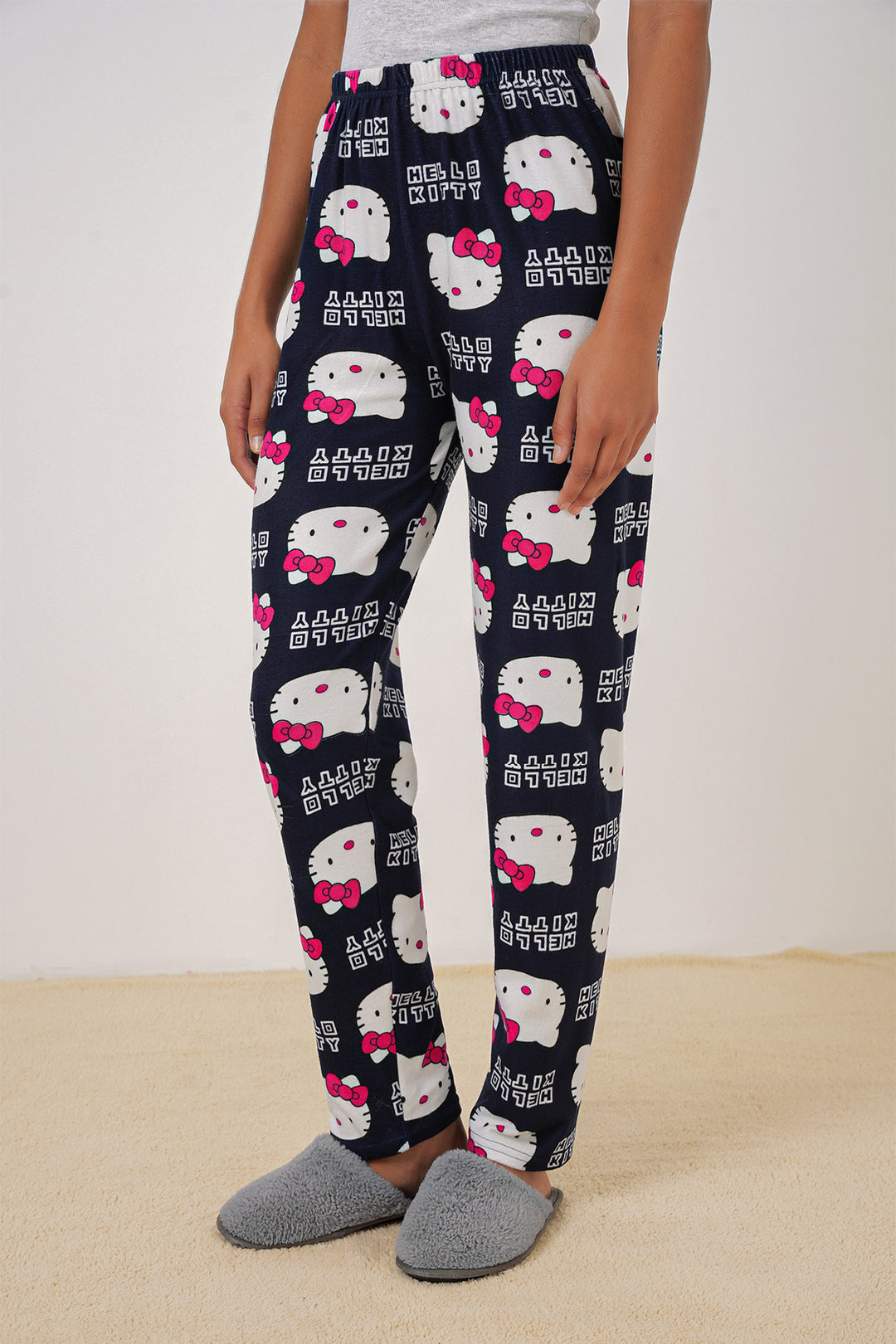 Bigdart 4323 Bas de pyjama à motifs - Bleu marine