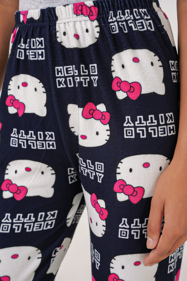 Bigdart 4323 Bas de pyjama à motifs - Bleu marine