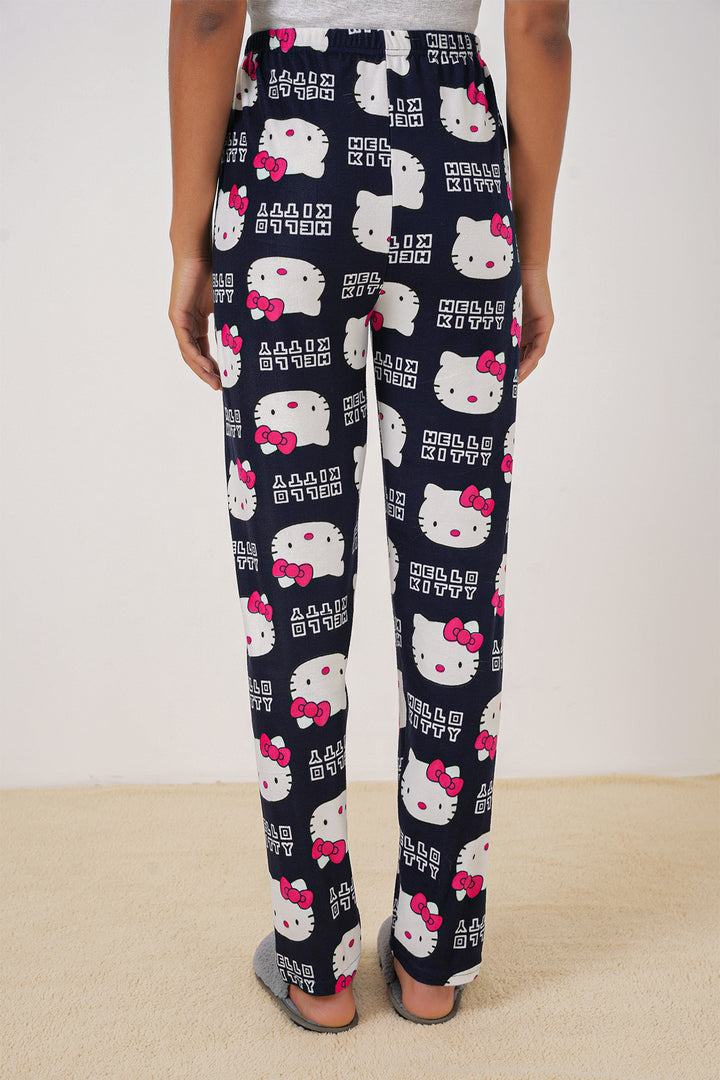 Bigdart 4323 Bas de pyjama à motifs - Bleu marine