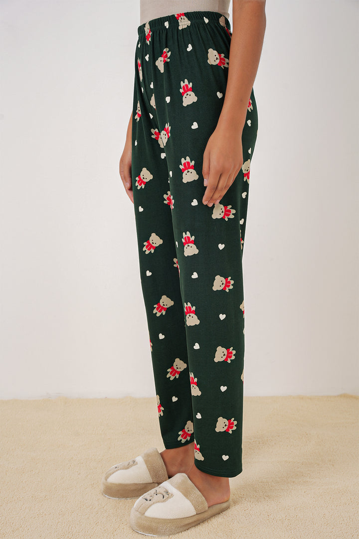 Bigdart Bas de pyjama à motif 4323 - a. zümrüt Verti