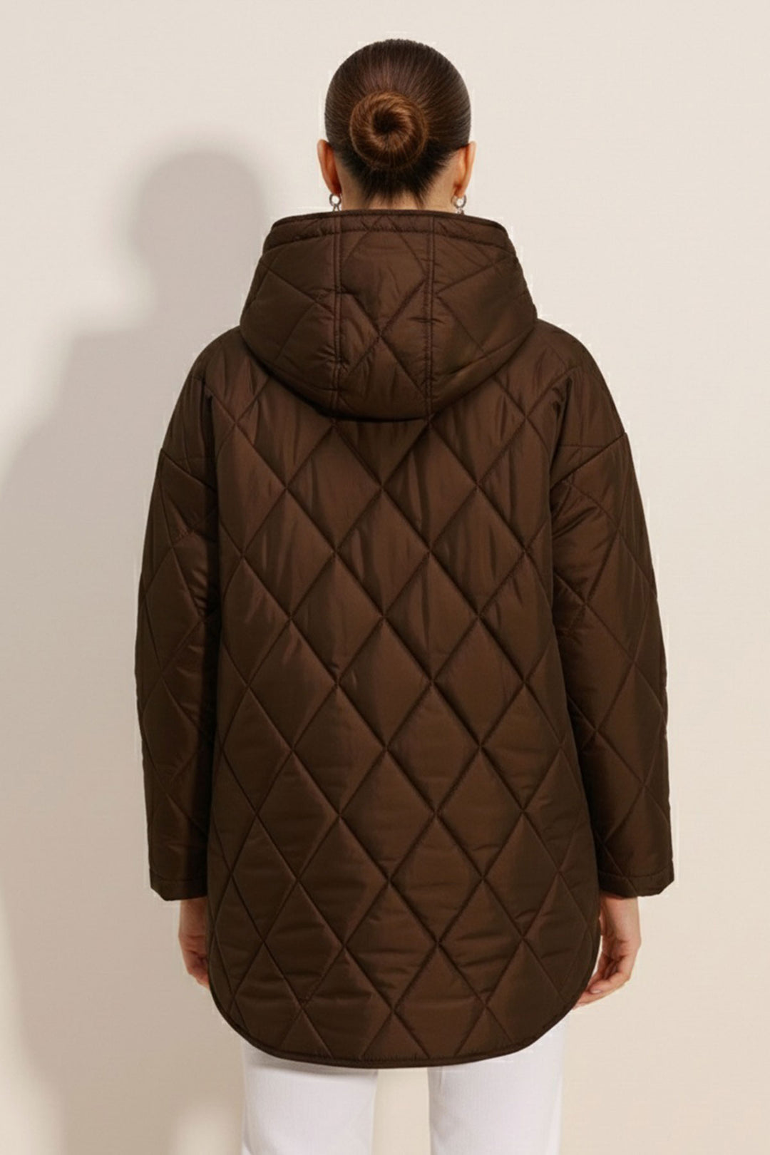 Bigdart 5181 Veste Matelassée à Capuche - Marron