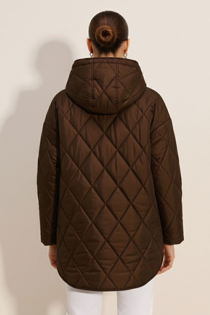 Bigdart 5181 Veste Matelassée à Capuche - Marron