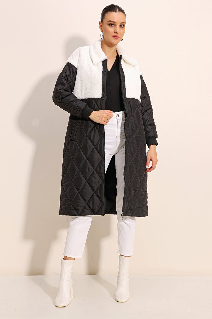 Bigdart 5185 Doudoune Longue Oversize - Blanc