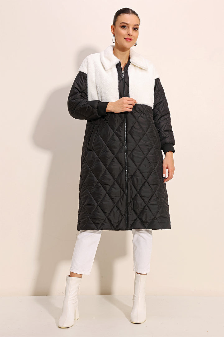 Bigdart 5185 Doudoune Longue Oversize - Blanc