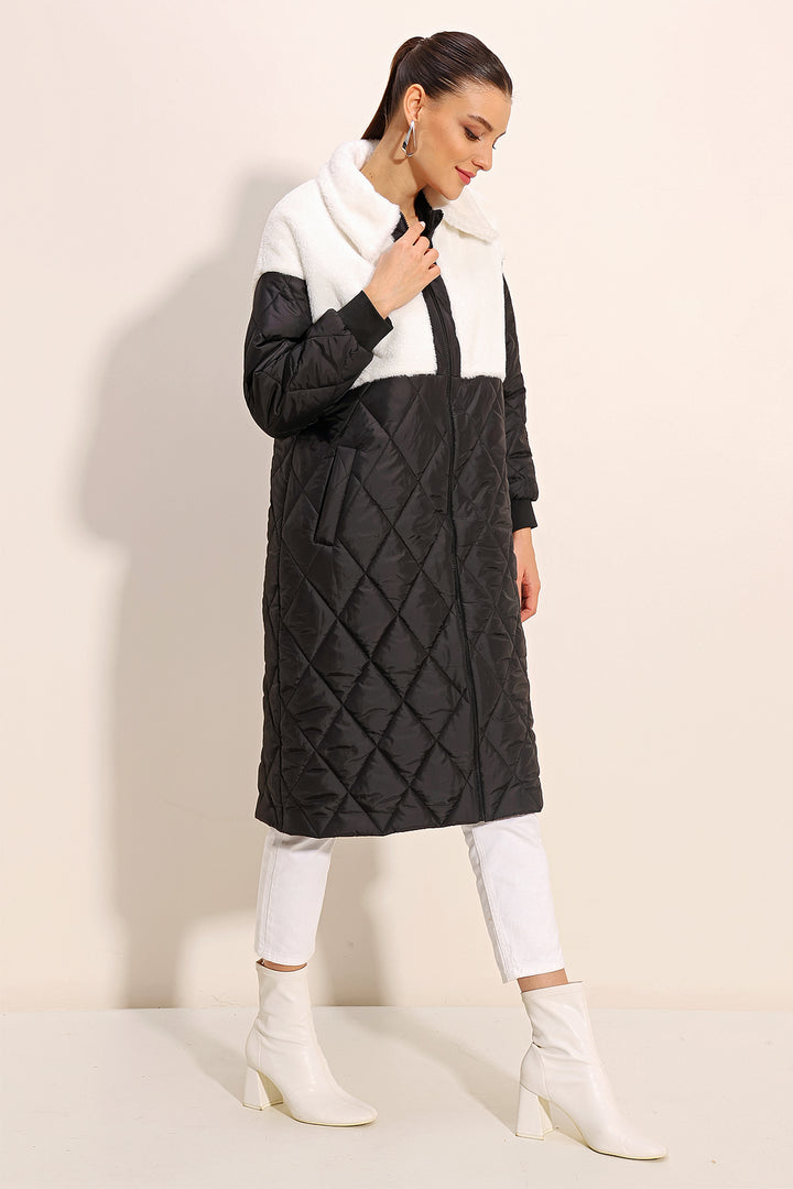 Bigdart 5185 Doudoune Longue Oversize - Blanc