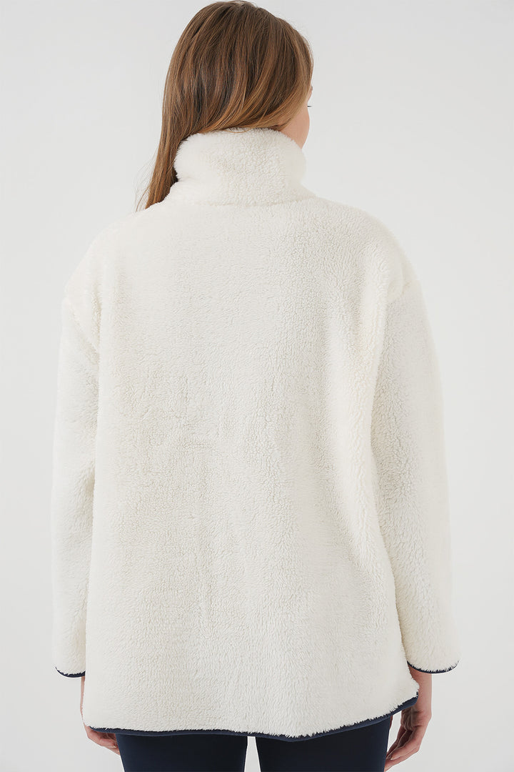 Bigdart 5211 Veste en peluche zippée - Bleu marine