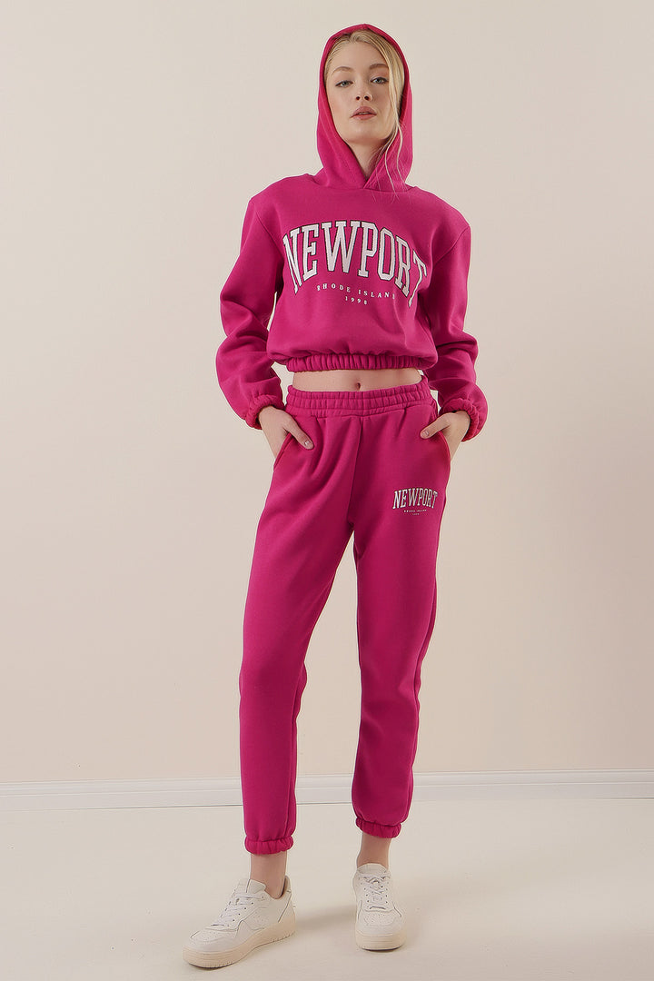 Bigdart 55397 Ensemble de Survêtement Imprimé - Fuchsia