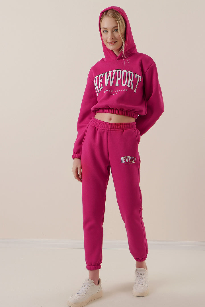 Bigdart 55397 Ensemble de Survêtement Imprimé - Fuchsia