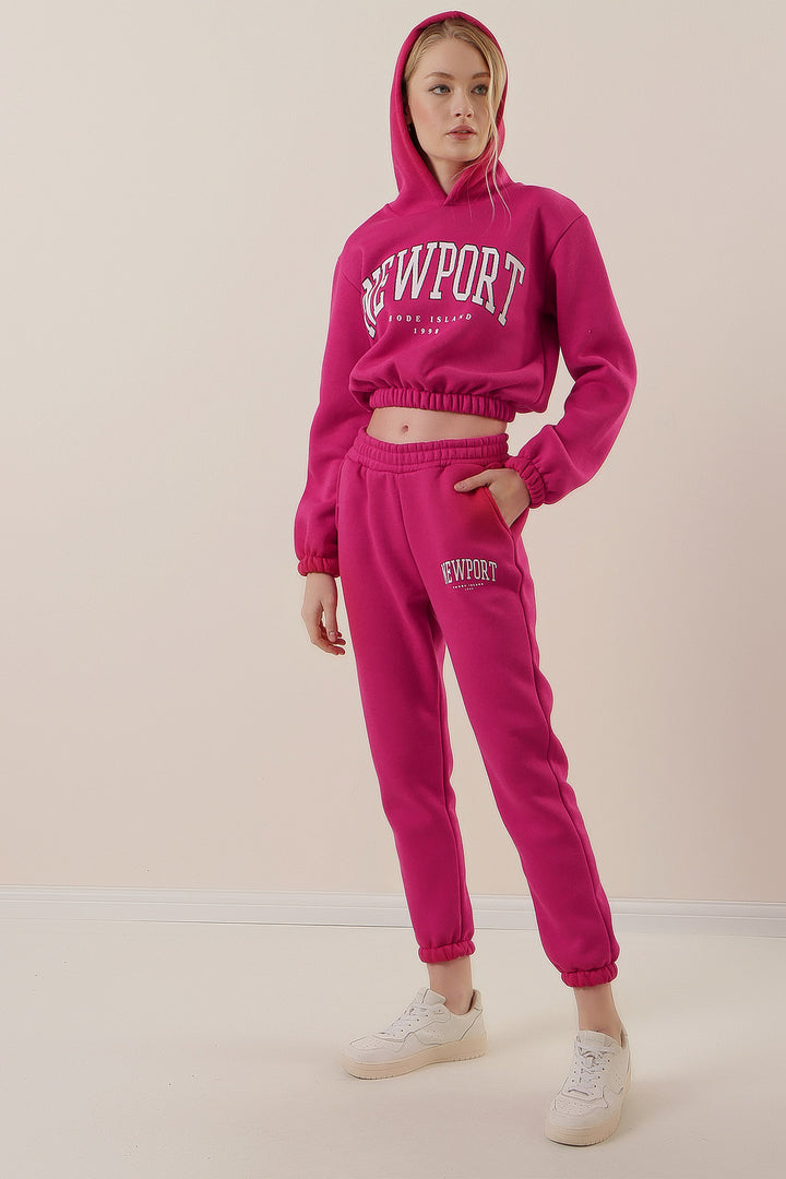 Bigdart 55397 Ensemble de Survêtement Imprimé - Fuchsia