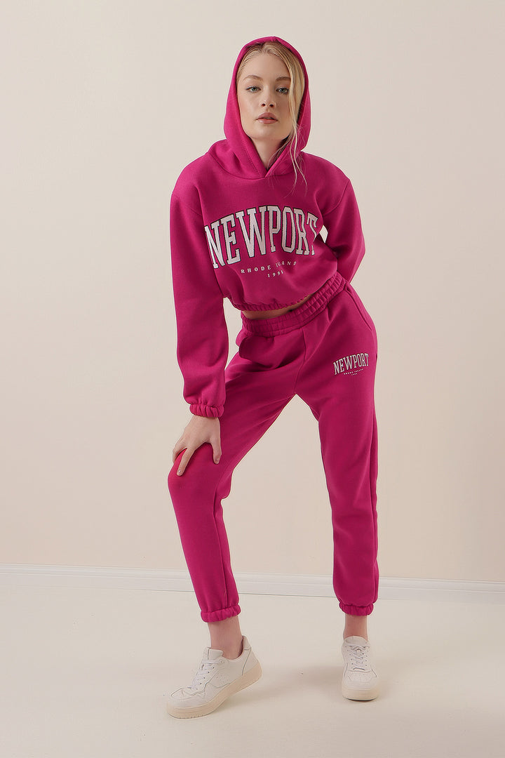 Bigdart 55397 Ensemble de Survêtement Imprimé - Fuchsia
