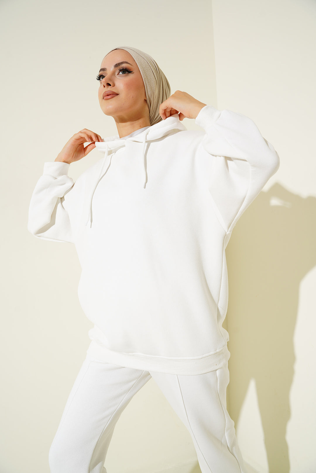 Bigdart Ensemble de survêtement oversize 55434 - Blanc