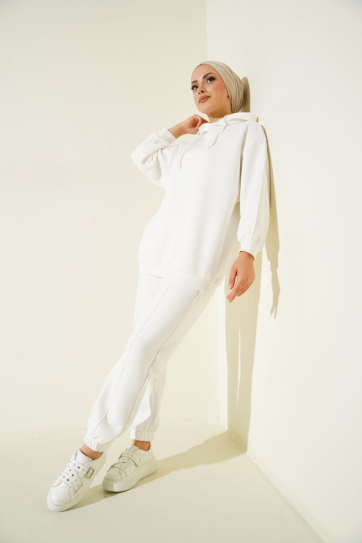 Bigdart Ensemble de survêtement oversize 55434 - Blanc