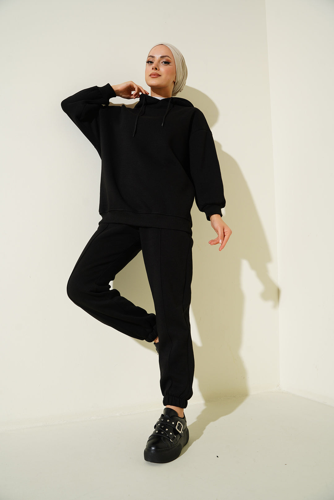 Bigdart Ensemble de survêtement oversize 55434 - Noir